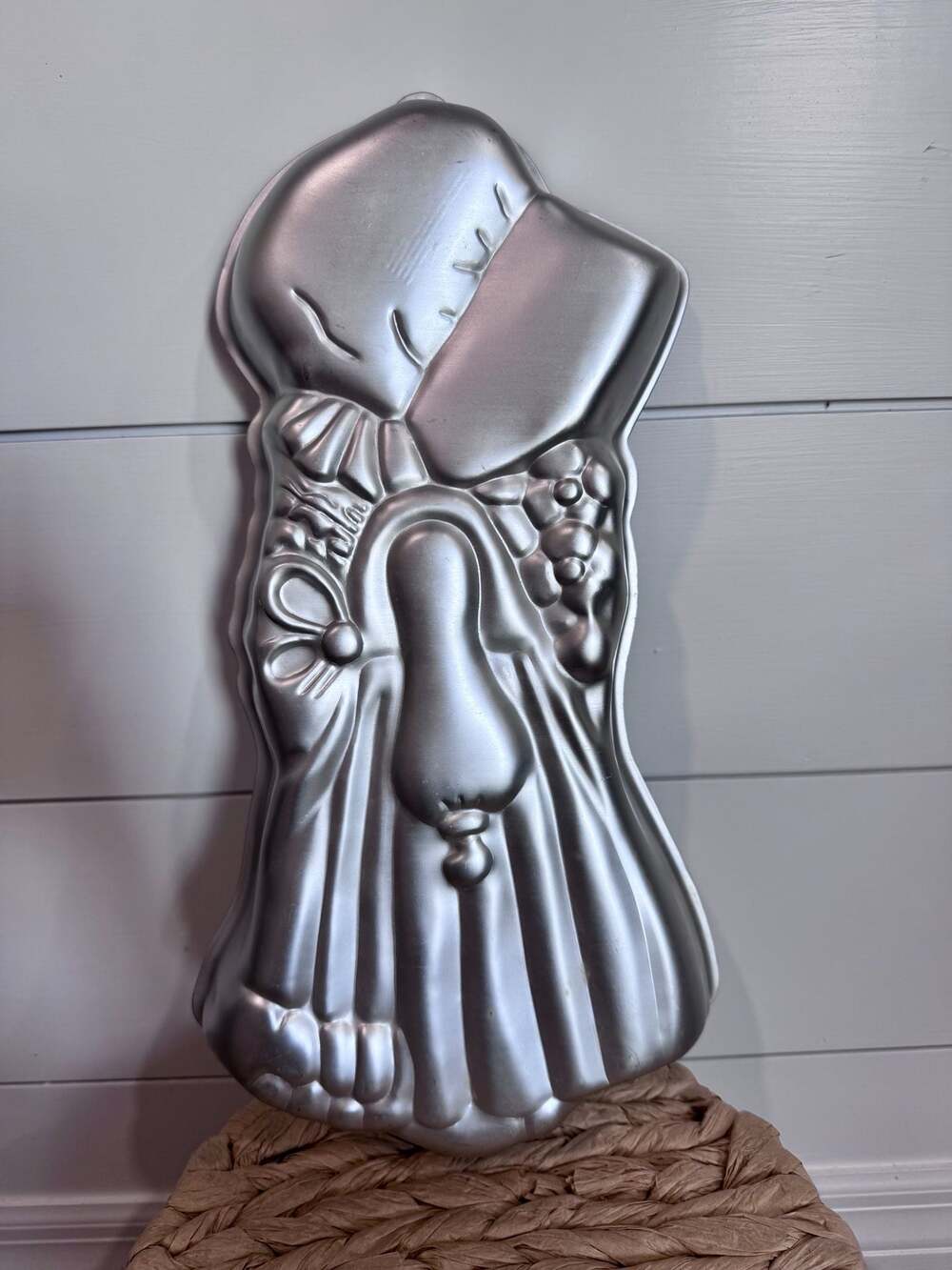 Vintage 1975 Holly Hobbie Aluminum Cake Pan Mold Wilton